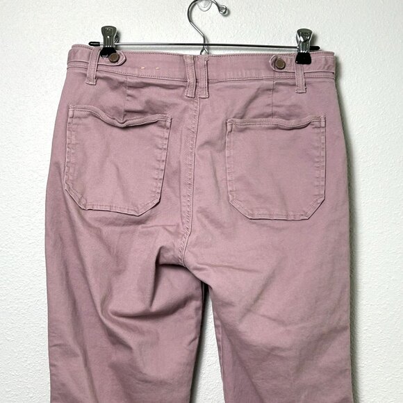 Democracy Jeans Womens Size 4 Pink Ab Technology Straight Skinny Mid Rise Denim - Picture 4 of 14